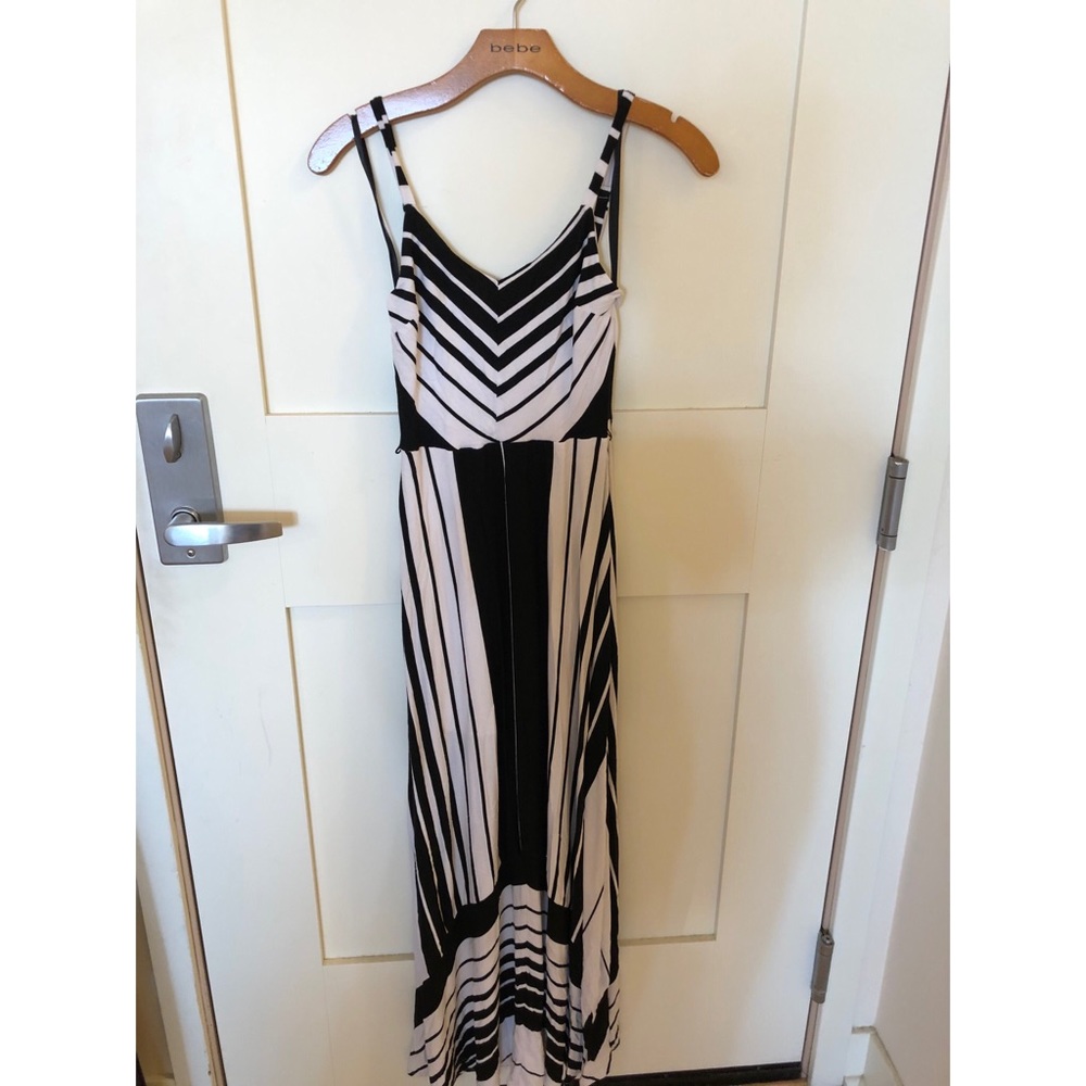 Women’s Striped Maxi Dress - bebe